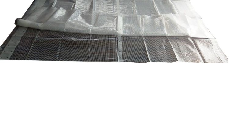 Folia Osłonowa Plandeki PLANDEKA NA RUSZTOWANIE ZBROJONA 2x20m 170gm2