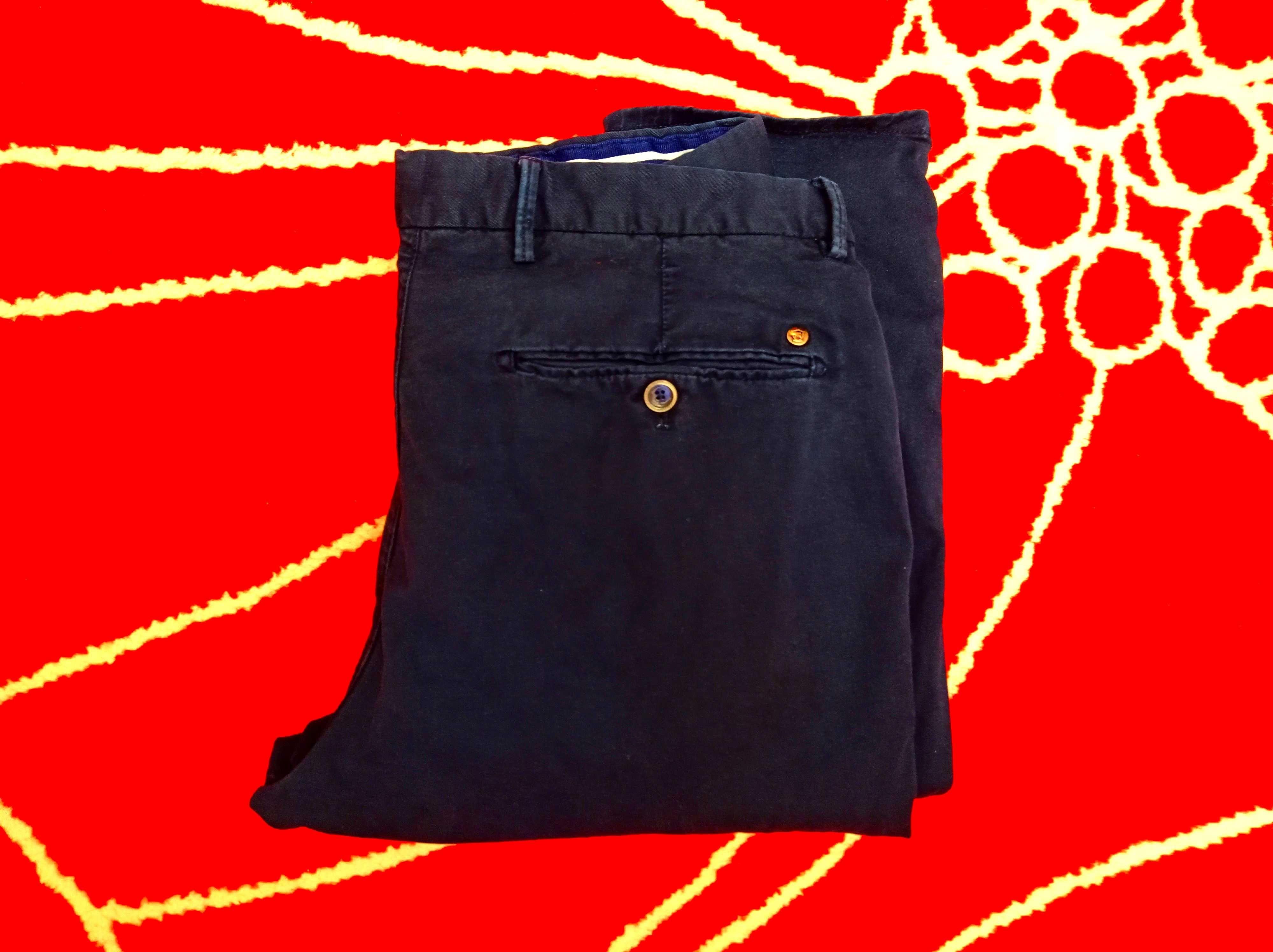 MASSIMO DUTTI Spodnie męskie XL 32/32 chinosy W32 L32 jeansy SlimFit