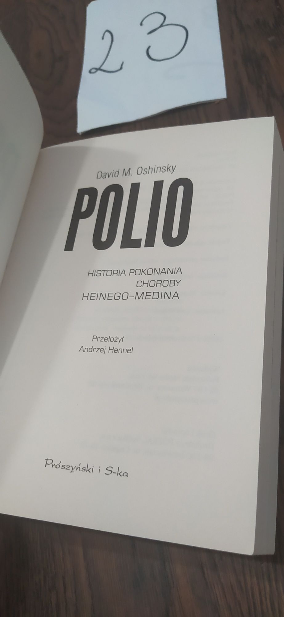 Polio David M. Oshinsky