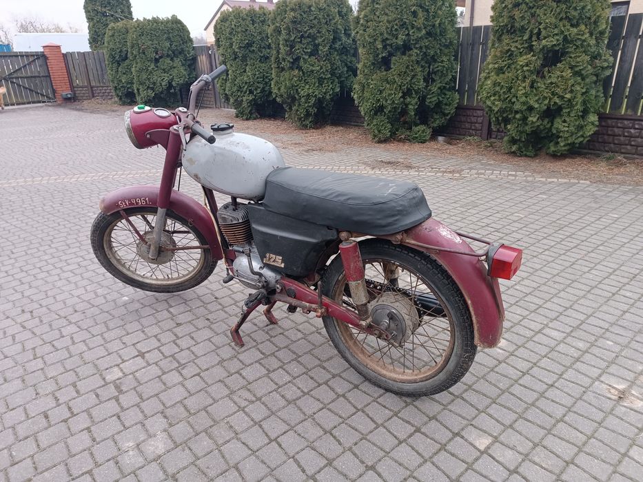 Wsk prospektowa 125 zamiana zamienię motocykl quad cross prl auto bus