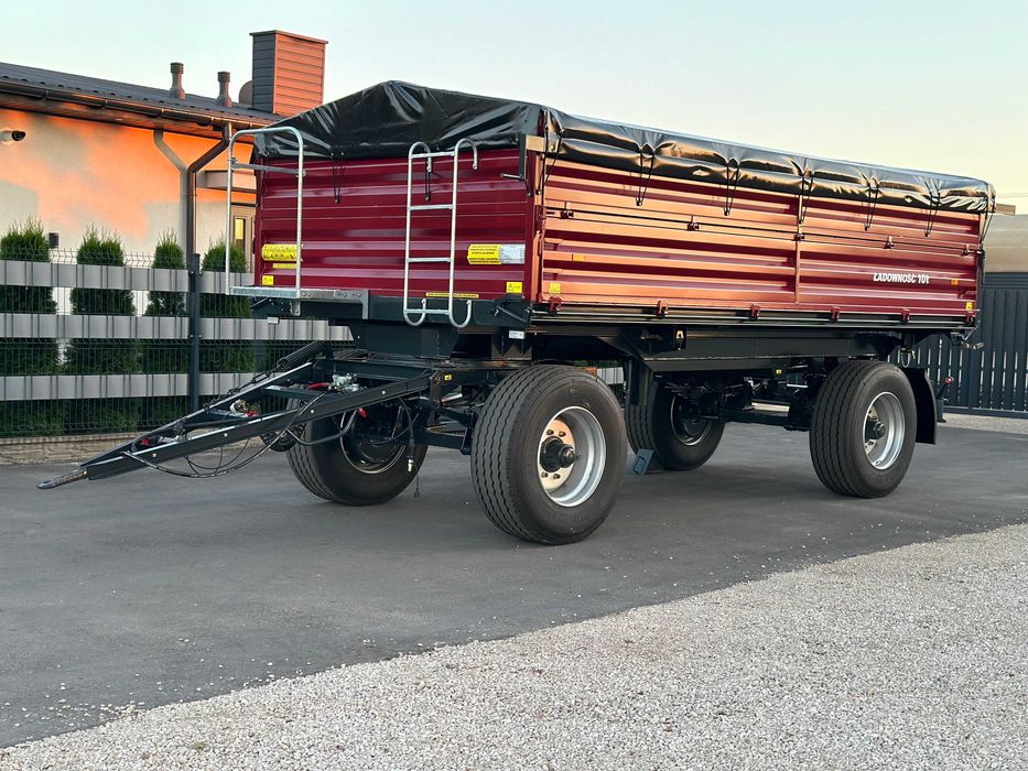 HL HW 3 Stronny Wywrot 6011 Ładowność 10 HW 8011 Przyczepa Rolnicza