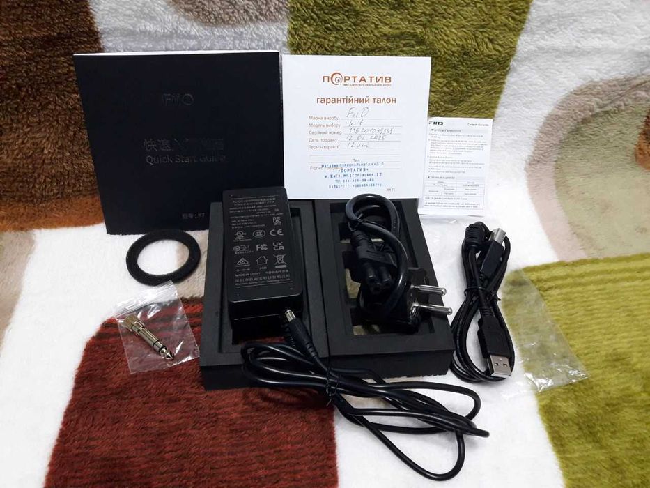 ЦАП с усилителем для наушников FiiO K7 (ещё 3 мес. гарантии)