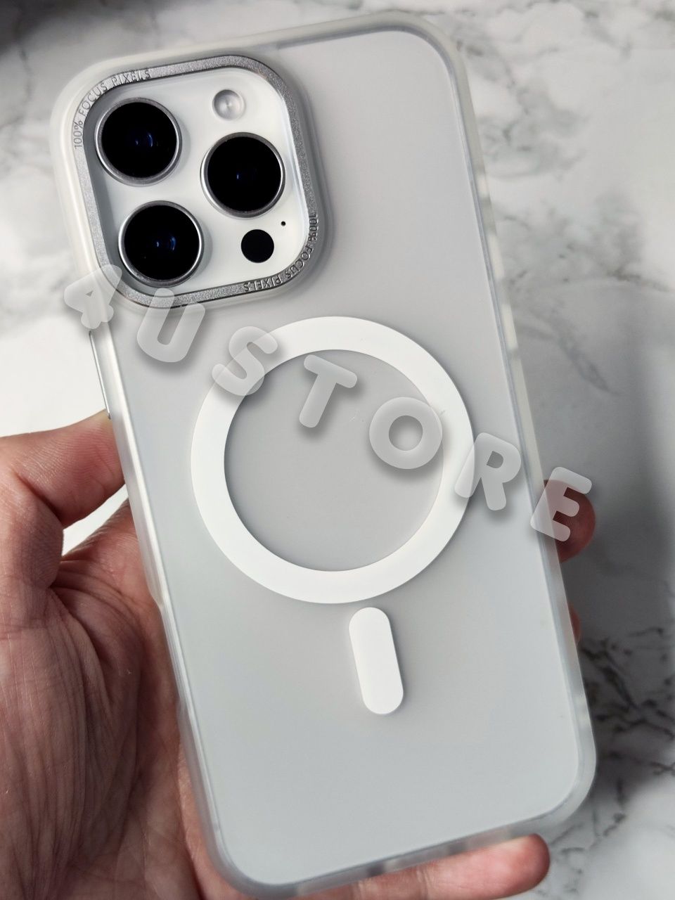 Чехол Matte Metal Bezel на iPhone 16 Pro Max матовый чохол матовий