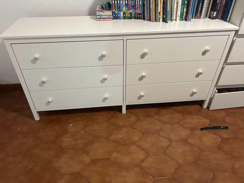 Cômoda 6 gavetas Ikea personalizado