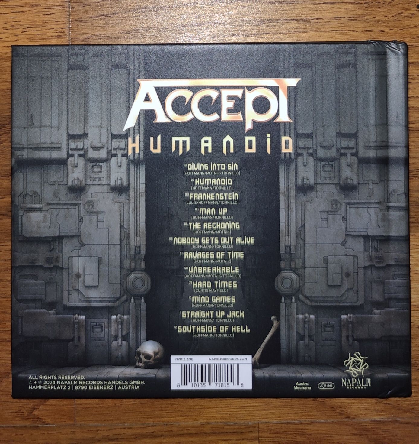 Accept CD Digibook Humanoid (nowa płyta)
