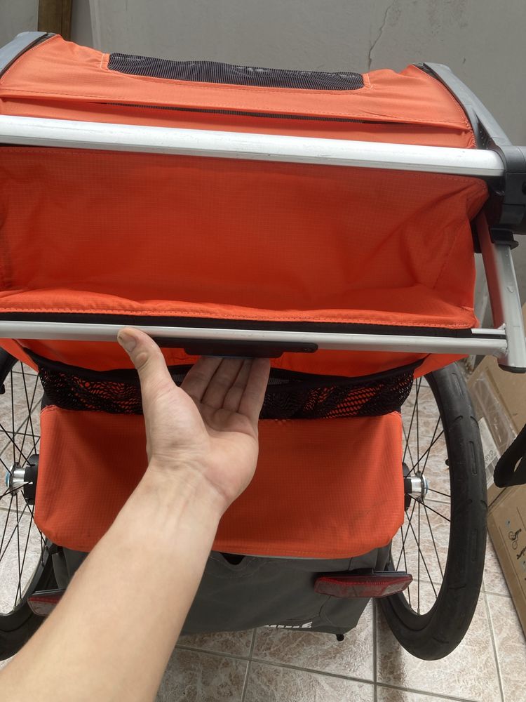 Thule Chariot Cross 1 + zestaw narciarski