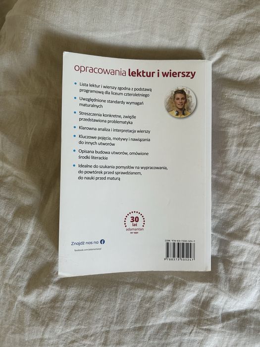Opracowania lektur i wierszy matura