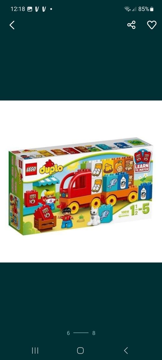 Klocki Lego Duplo 4 zestawy 133 szt