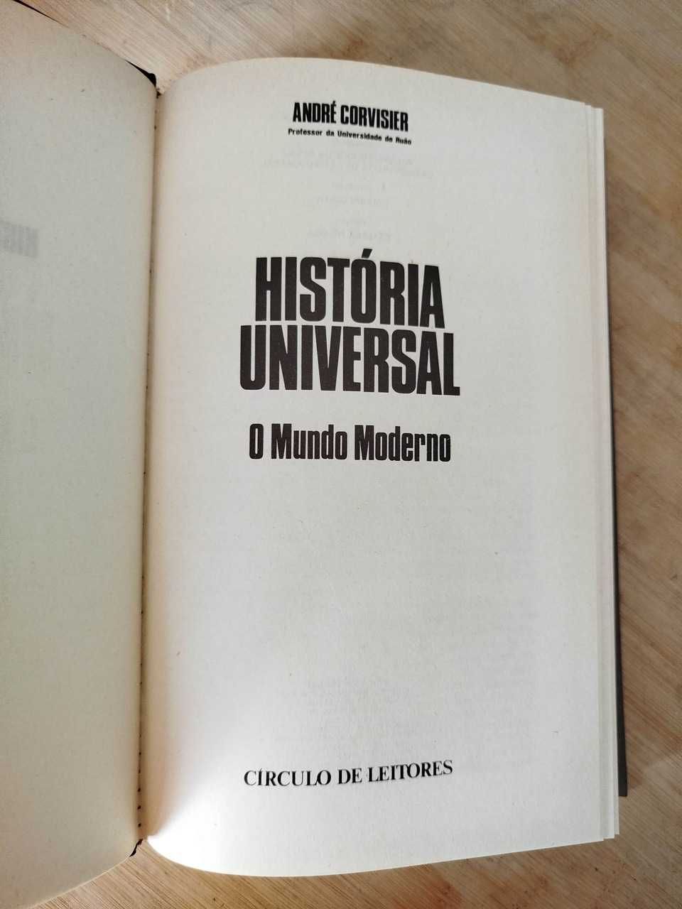 História Universal (4 Volumes) Circulo de Leitores