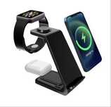 Ładowarka indukcyjna 3w1 apple iphone, apple watch, airpods, dokujaca