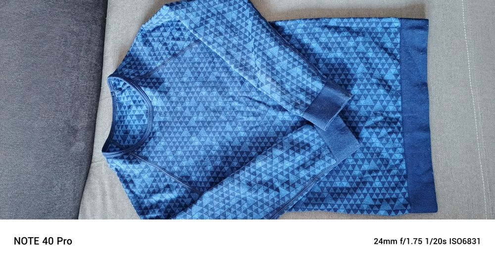 Odzież termiczna dla chłopca rozmiar 122/128