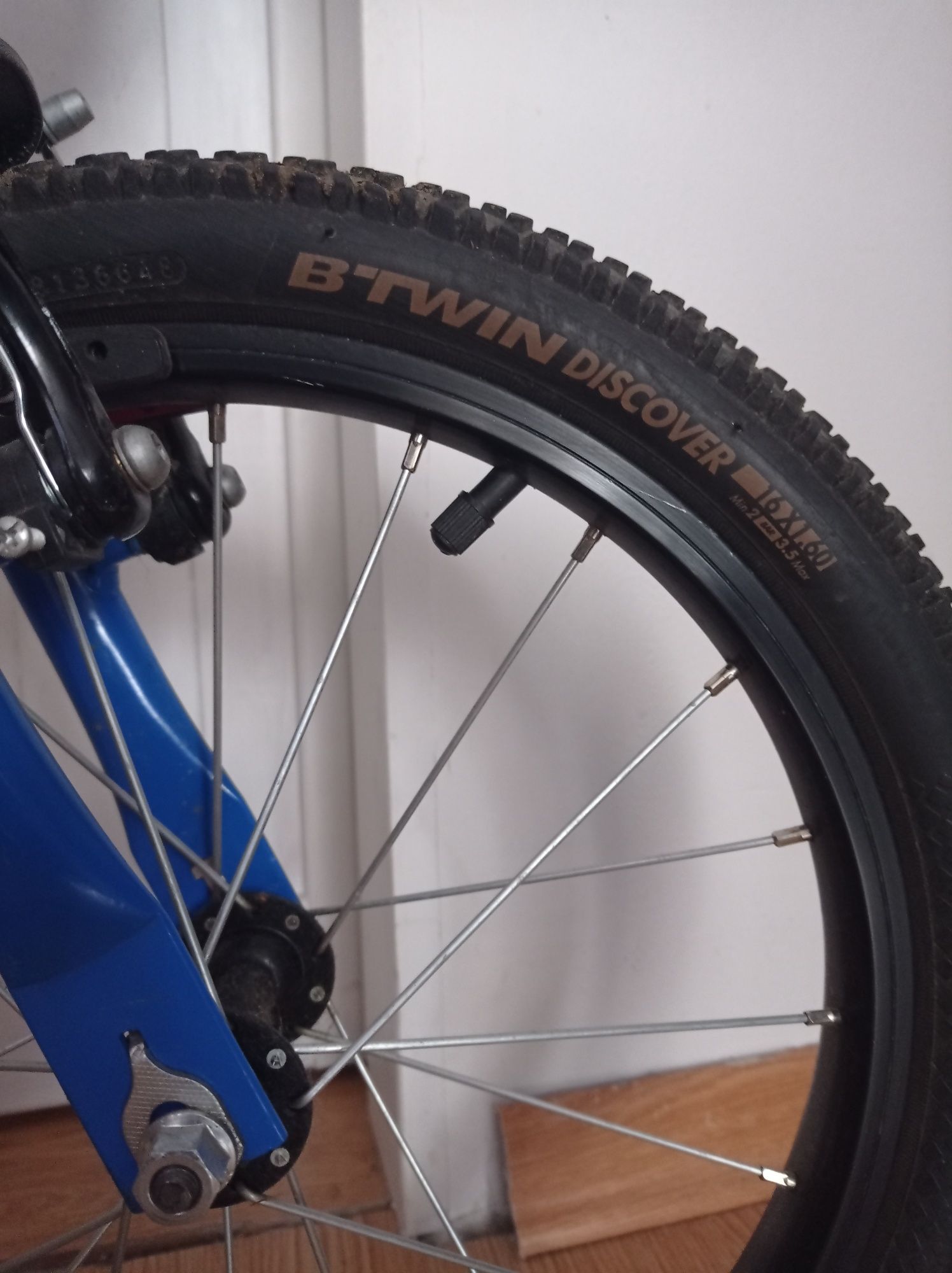 Rower Btwin 500 Decathlon 16+koła+prowadnik