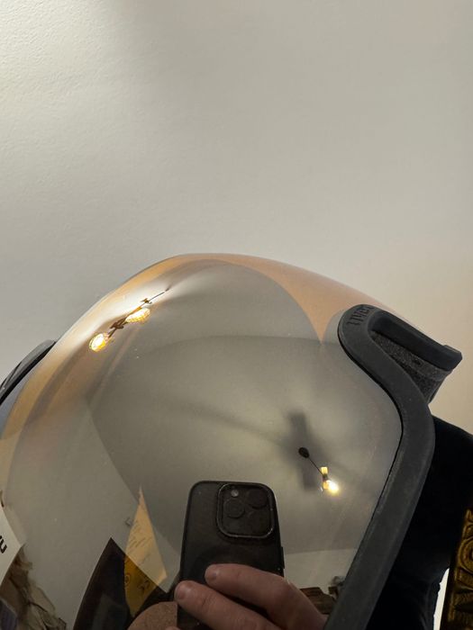 Kask Narciarski Uvex hlmt 600 visor Rozmiar 55-57 cm