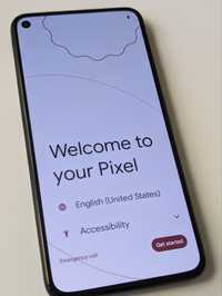 Google pixel 5 8/128 E-sim neverlock android 14 без вигорань