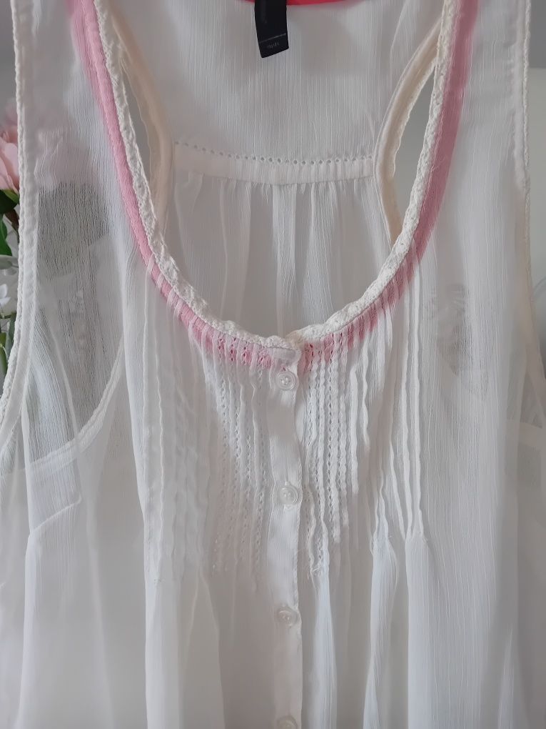 Vero moda zwiewna bluzka mgielka S/M