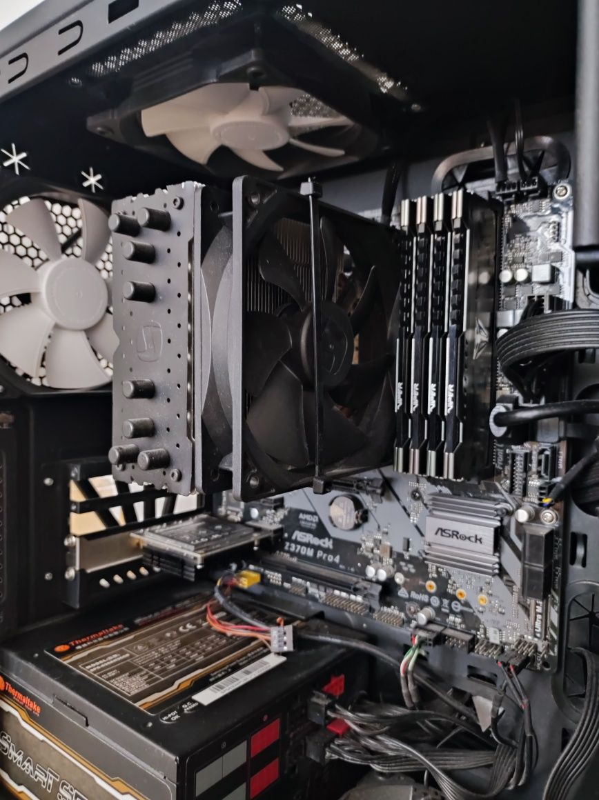 Komputer i5-8600k, 32GB ram, NVMe KC3000, 512GB, Wifi 5G