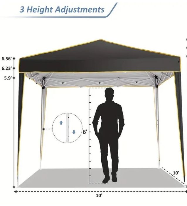 Tenda 3x3 impermeável