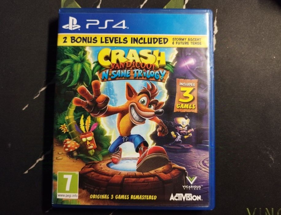 Crash bandicoot ps4 диск