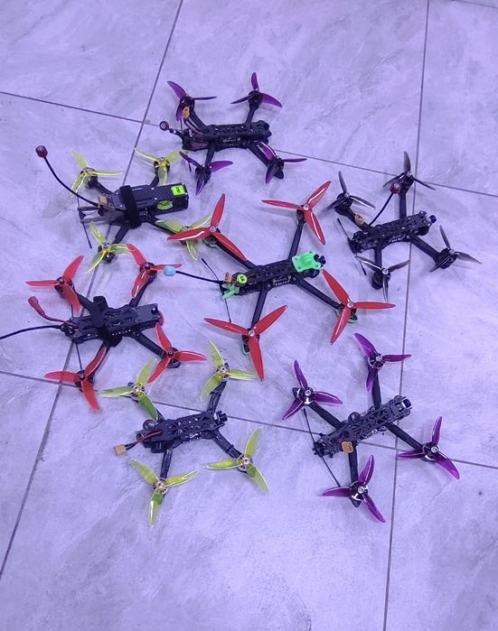 FPV дрон 7" 5"  дюймов