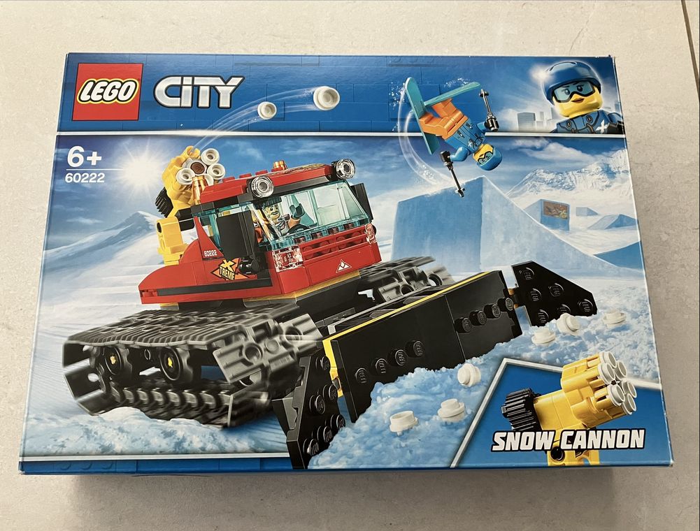 Klocki Lego City (60222) - Pług Gąsienicowy