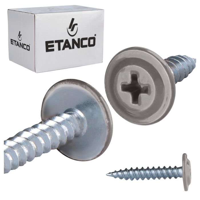 łączniki montażowe gm-s 4,2x25mm ral 9007