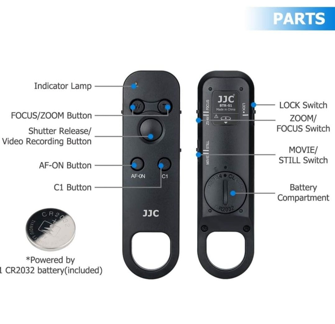 JJC RMT-P1BT pilot Bluetooth zdalnego sterowania dla Sony A6700