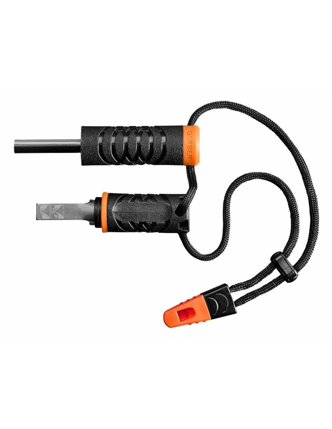 Nowe Krzesiwo Gerber Fire Starter ZAPALARKA ROZPAŁKA survival + Gratis