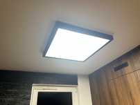 Lampa Plafon LED Lena Lighting SQ 600 czarny