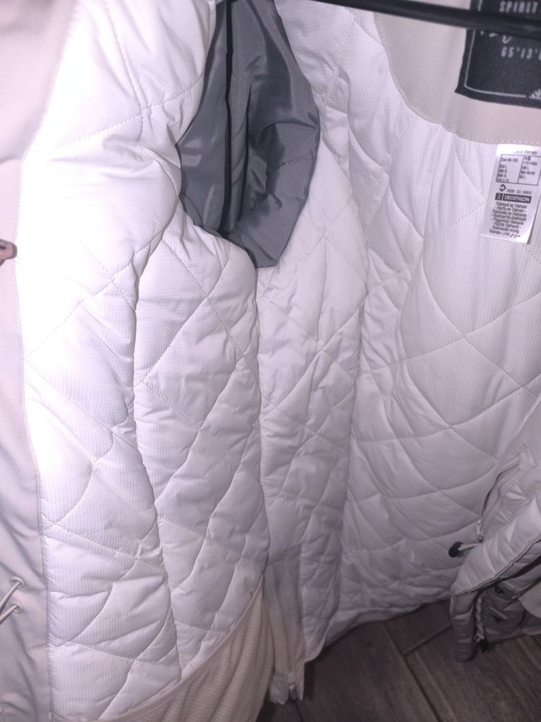 Kurtka plaszczyk Parka turystyczna damska zimowa Quechua SH900 -20°C w