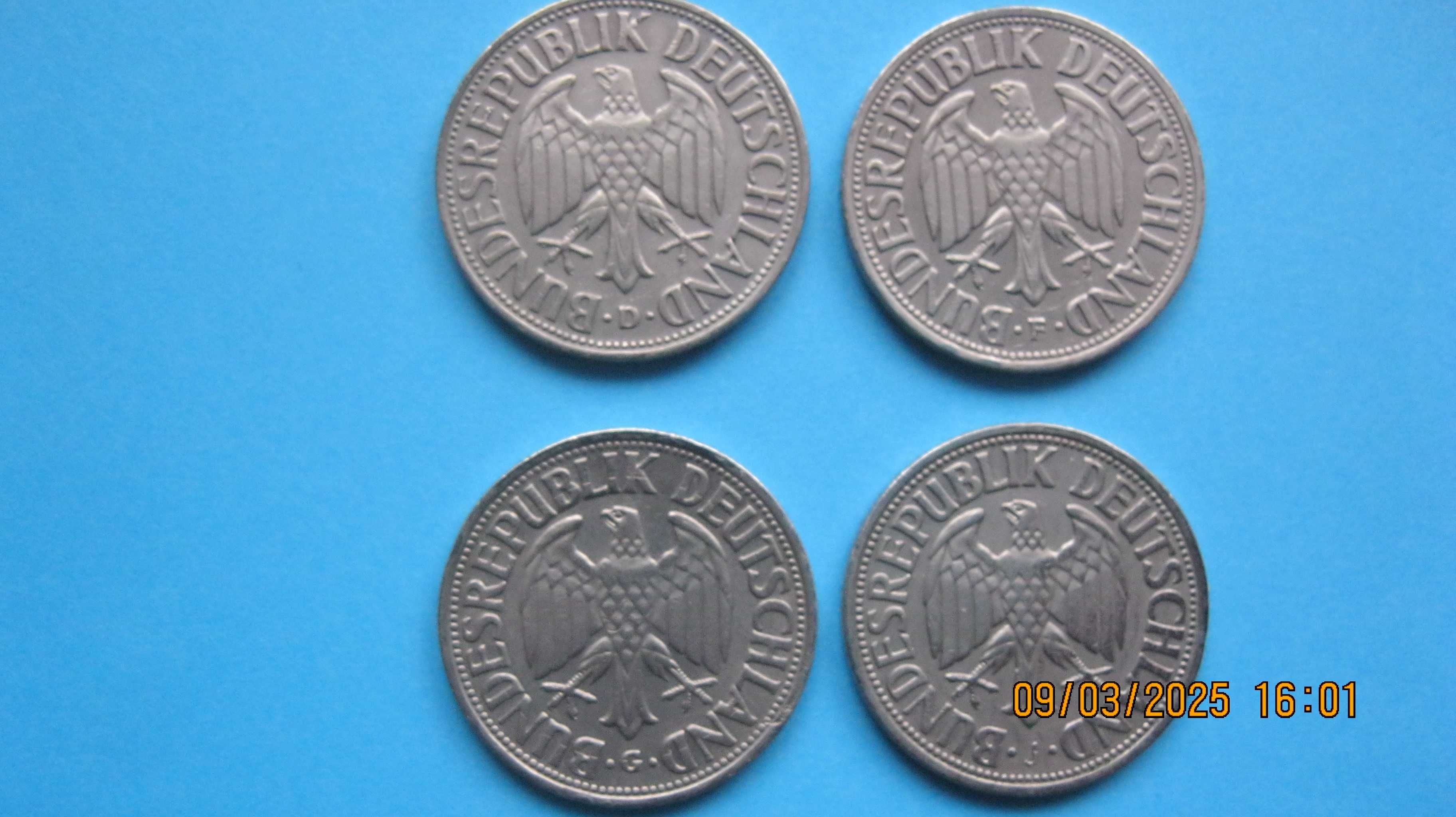 Marki niemieckie rocznik 1950 i 2001 ogłoszenie nr 9