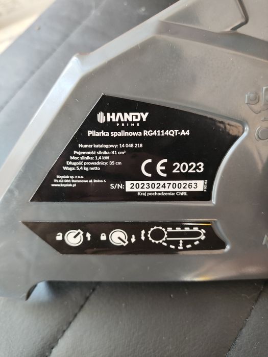 Бензопила HANDY PRIME RG4114QT-A4