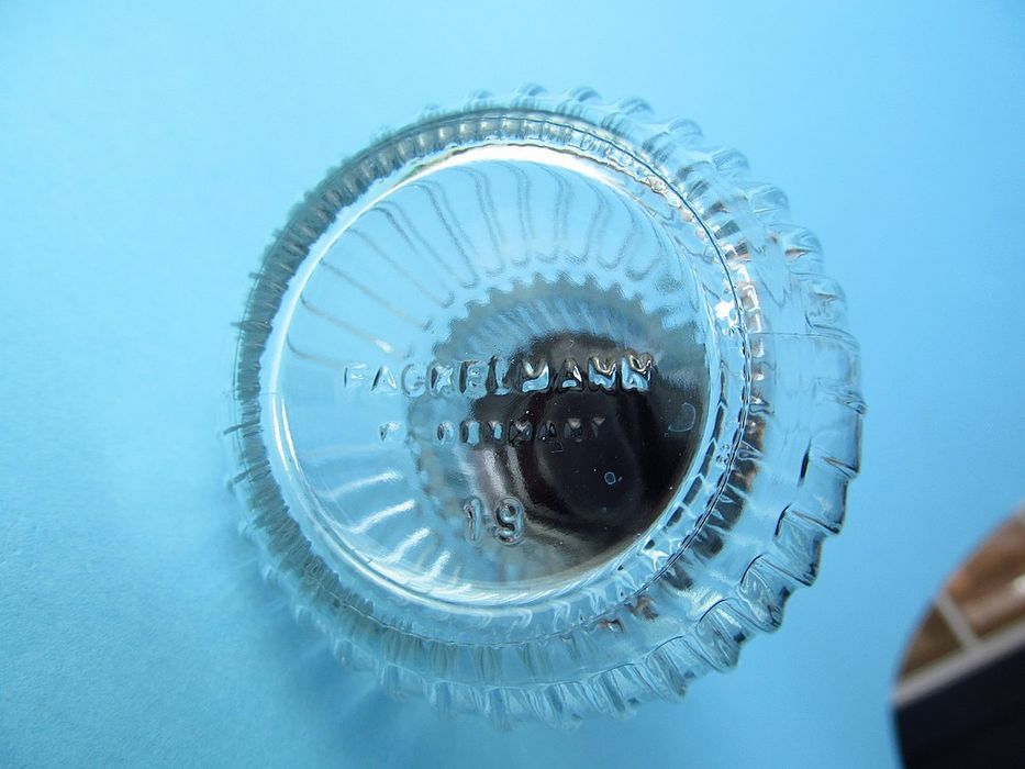 1970 designerski pojemnik stołowy flakon