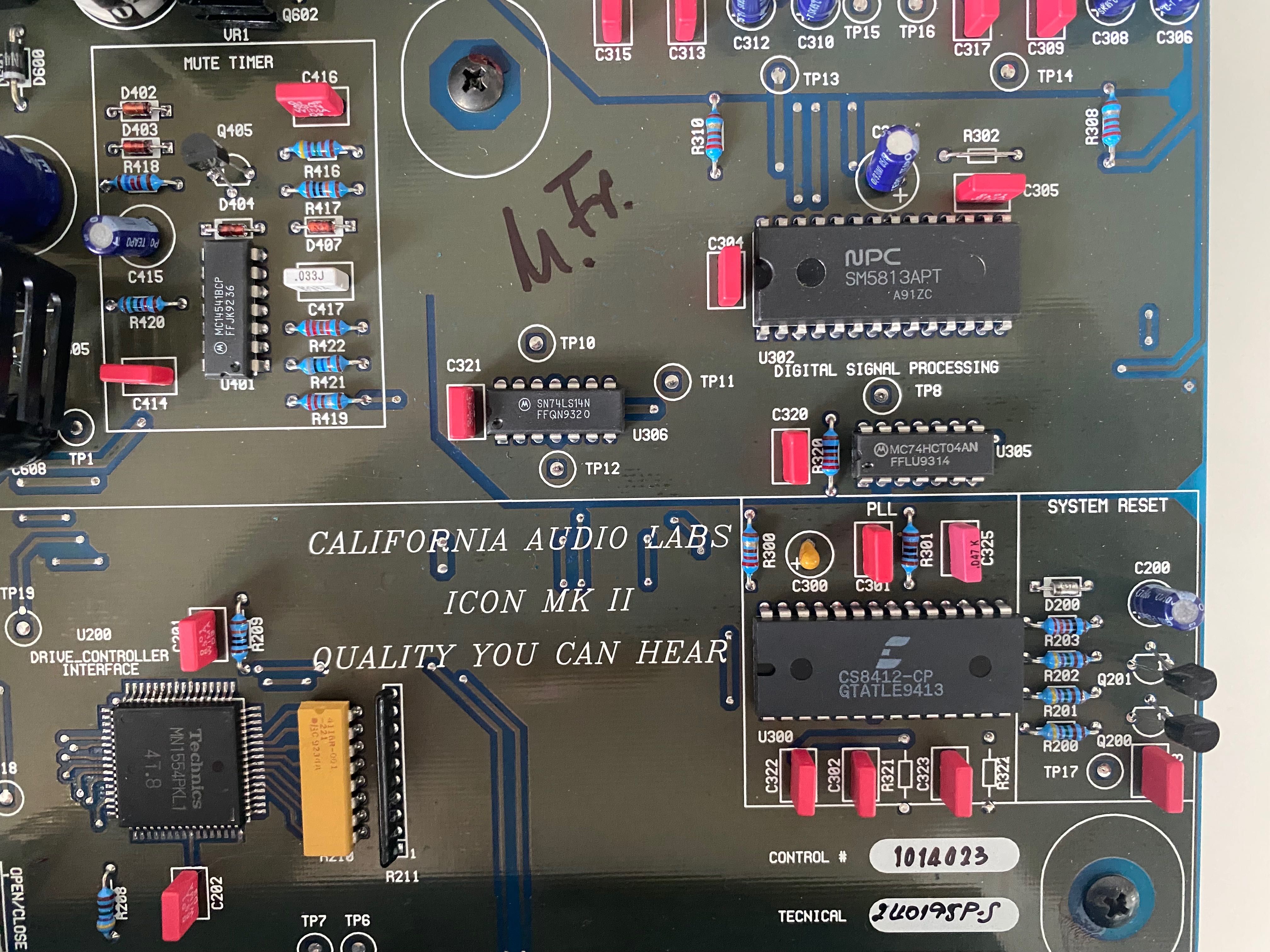 California Audio Labs Icon MK 2- odtwarzacz CD