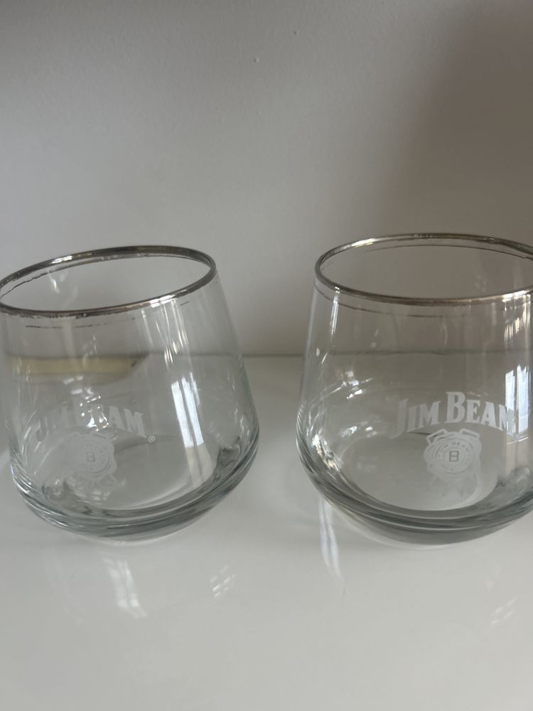 Szklanki do whiski drinki Jim Beam 2 szt nowe