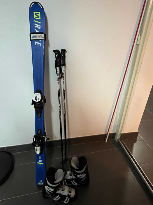 narty juniorskie salomon , komplet
