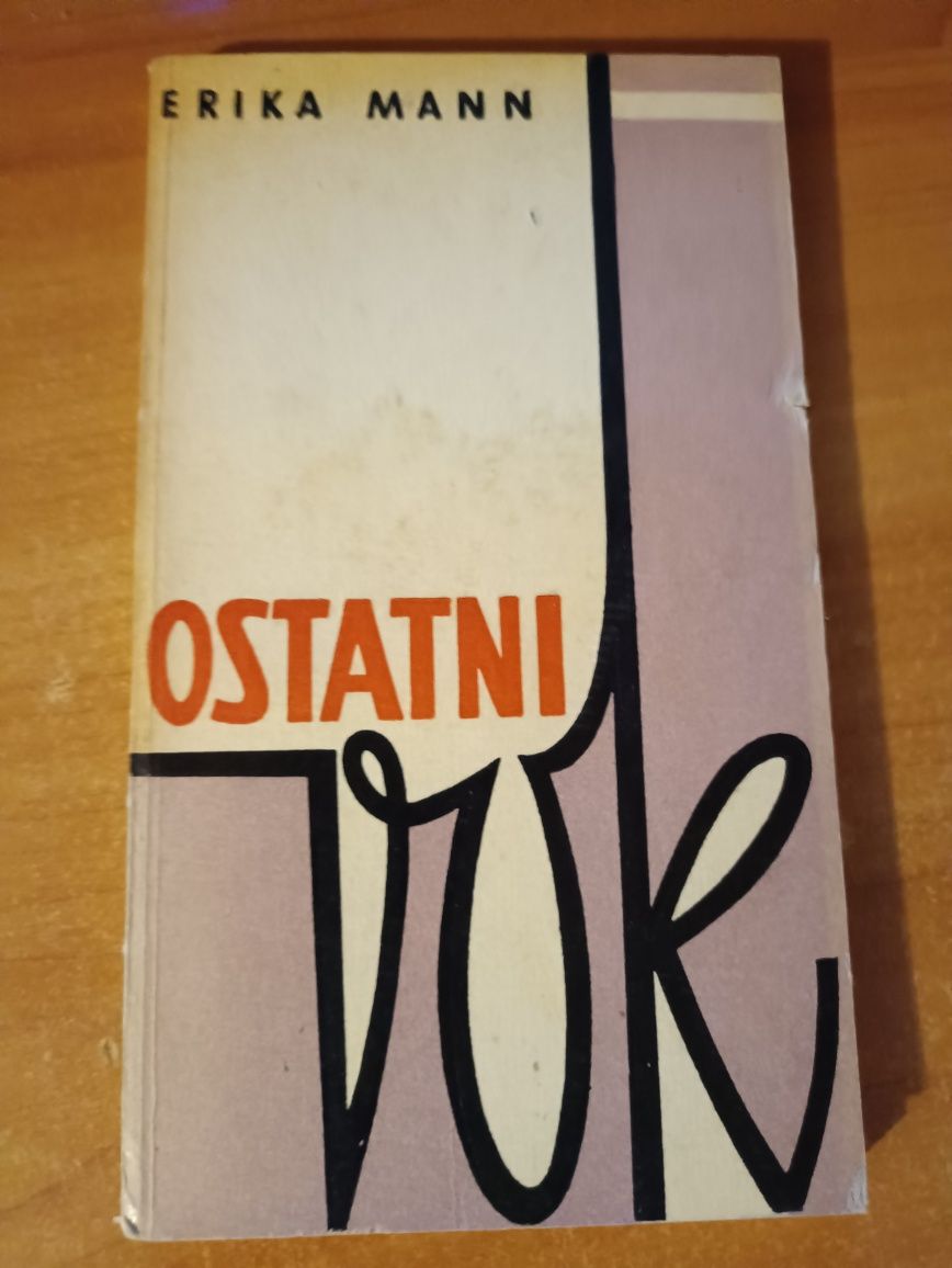 "Ostatni rok" Erika Mann