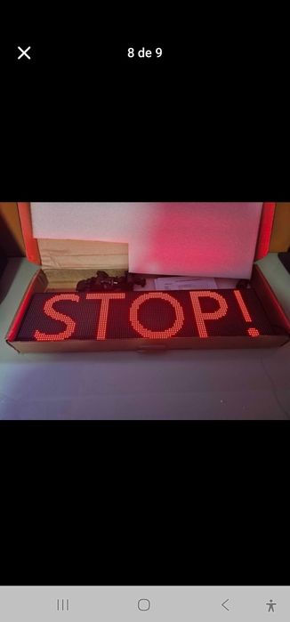 Placa de mensagens de rolagem automática do sinal do diodo emissor de