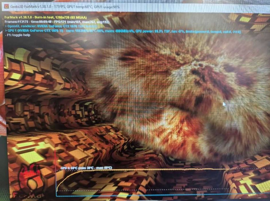 Karta graficzna Gigabyte GTX 1070Ti 8GB nowa pasta