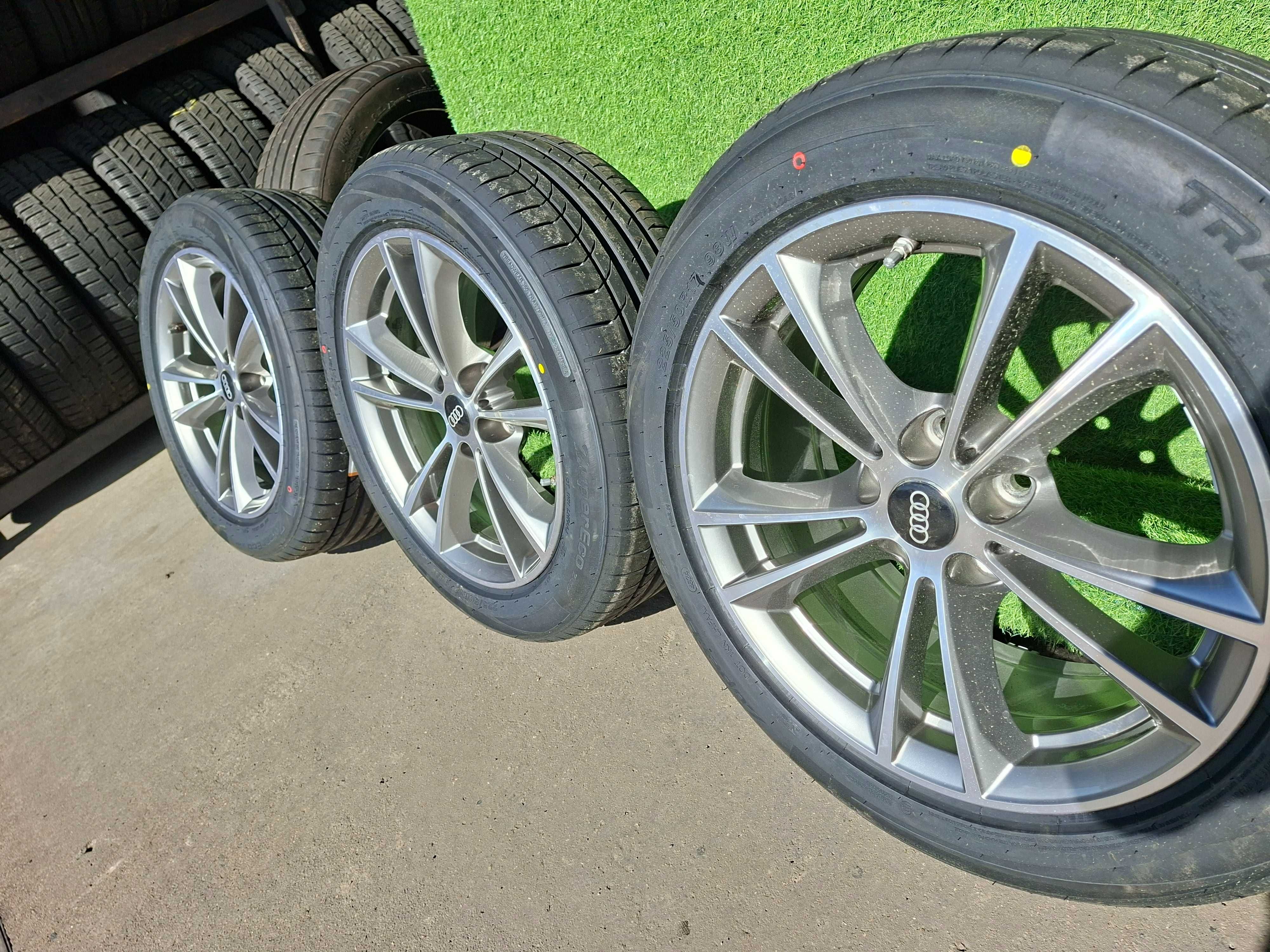 K9 Nowe KOŁA LETNIE,ALUFELGI 17 5x112 AUDI A4 B7,B8,B9,A6 C6,BMW G20.