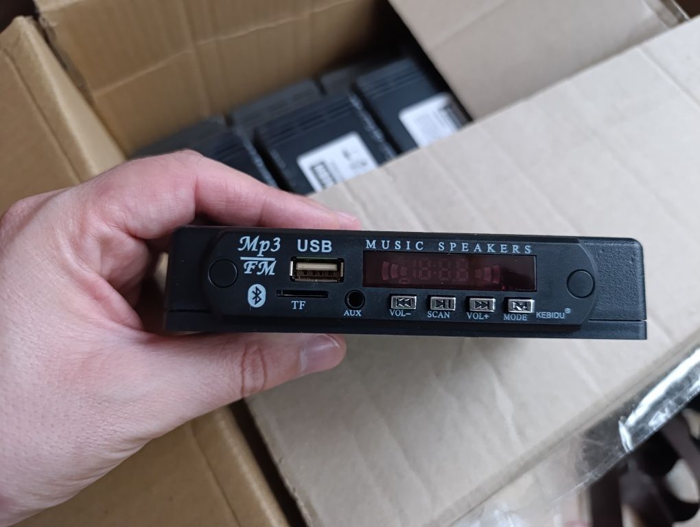 Готовий mp3 Bluetooth модуль в корпусі з блоком живлення