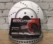 Диски тормозные Power Stop на Audi Q5,Q7, А4,A6, А7 Колодки Power Stop