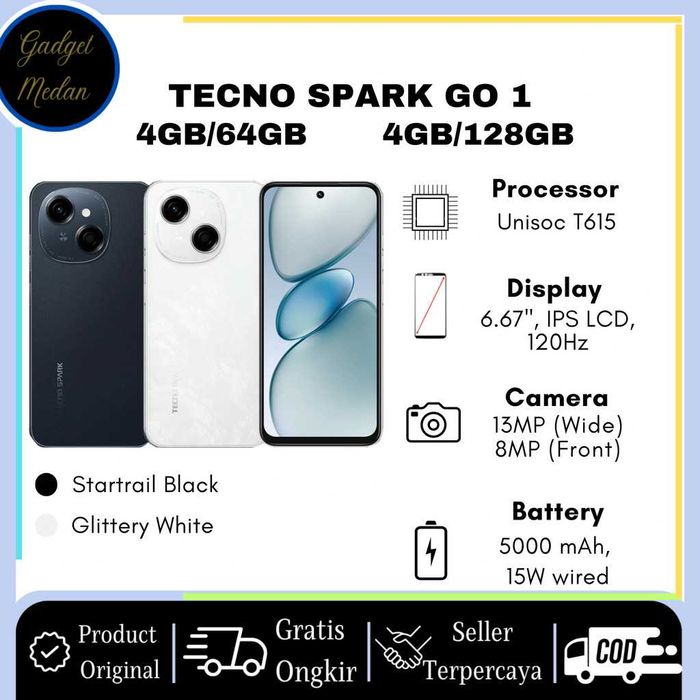 продам новий Realme і Tecno spark go 1, 4/64