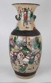 Grande Jarra Porcelana da China Nanking Séc. XIX - 44 cm