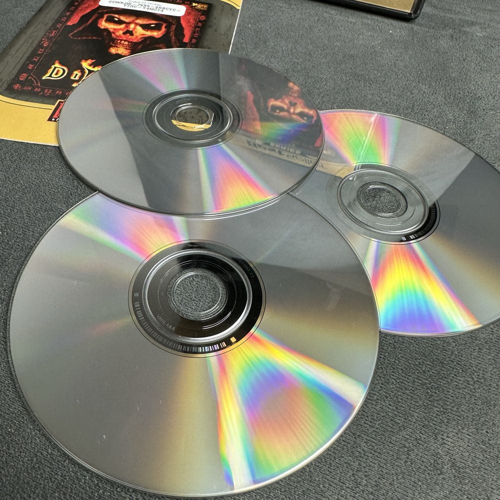 Diablo 2 II - 3x CD - stan idealny + klucz