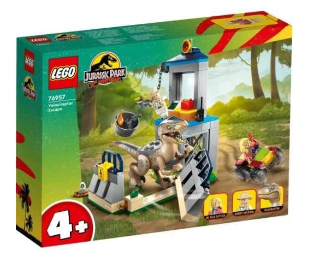 LEGO Jurassic World 76957 Ucieczka Velociraptora