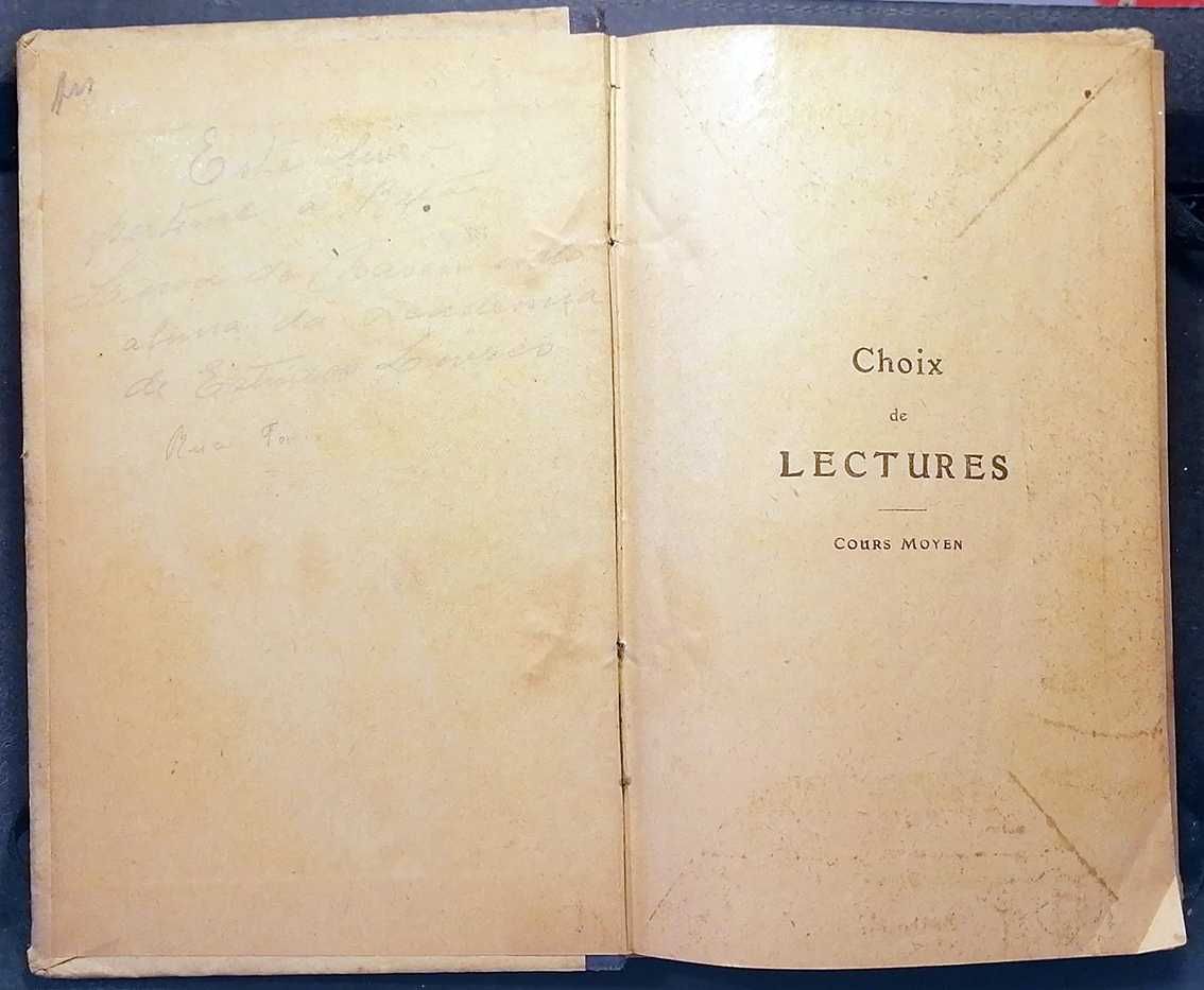 Choix de Lectures (Cours Moyen) - 1914