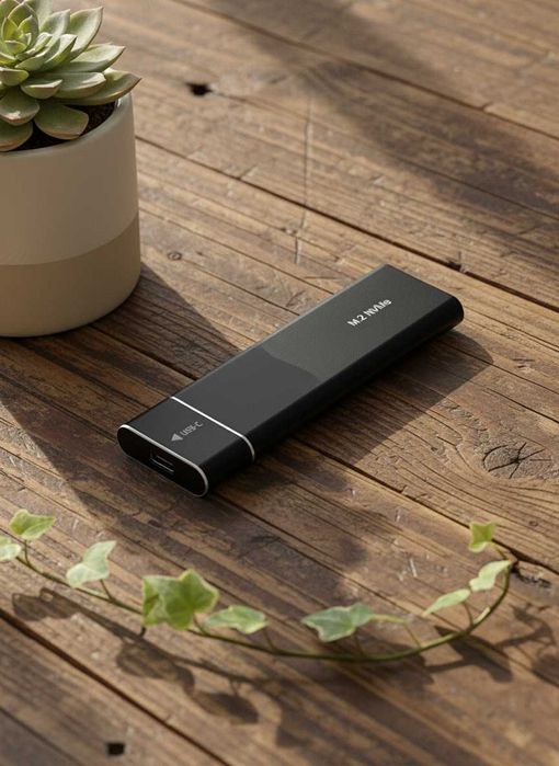 Зовнішній карман для SSD диска M.2 NVMe SATA майже новий USB Type-C