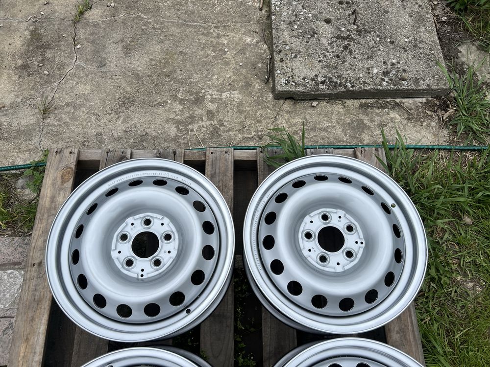 4xfelga stalowa 16” MERCEDES (5x112 ET52) - nowe