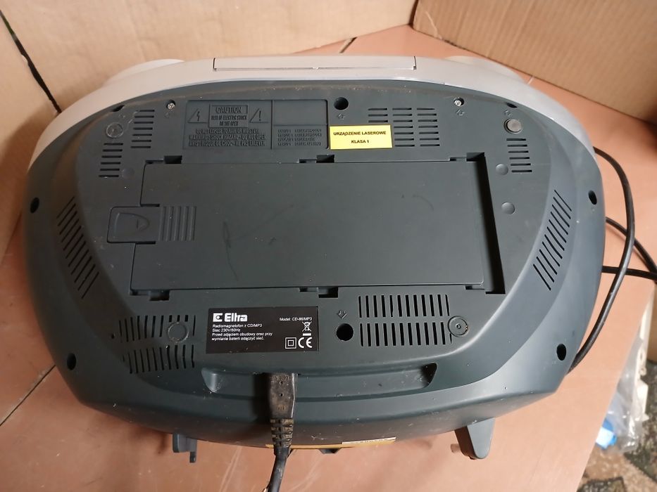 Radiomagnetofon + CD mp3 marki Eltra model CD-86/mp3
