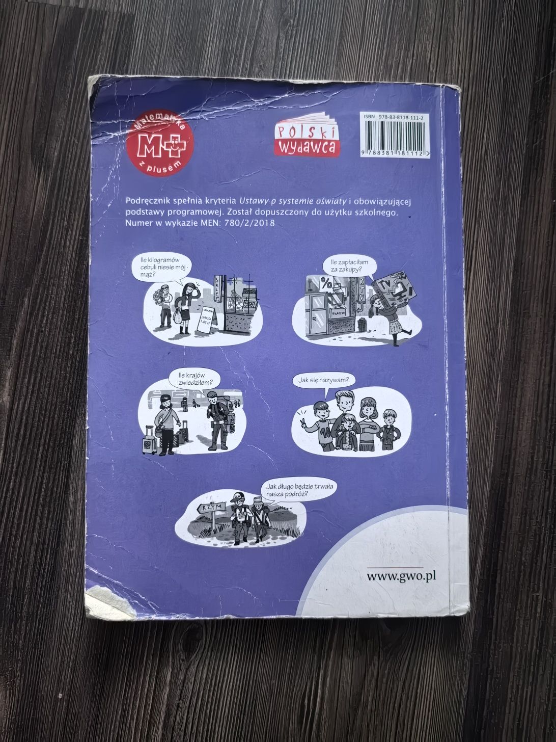 Podręcznik Matematyka z plusem 5